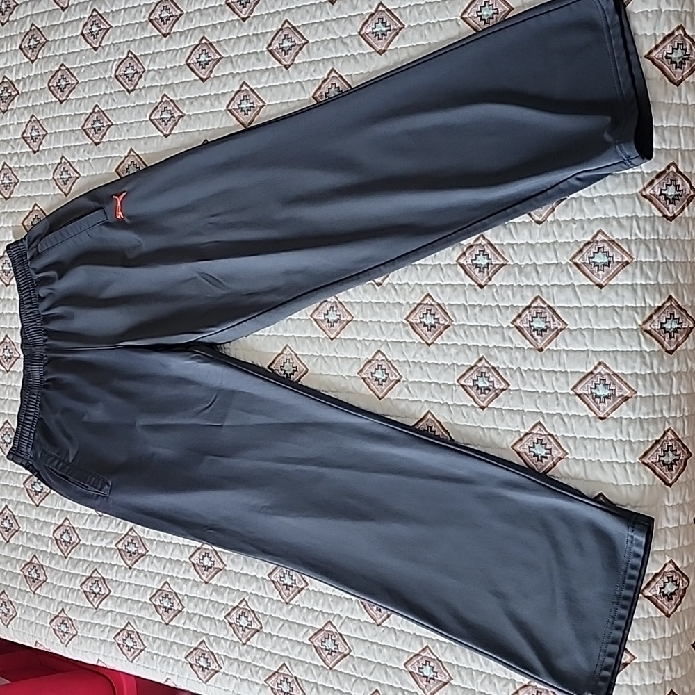 Puma Charcoal and Neon Orange Tracksuit Men - Picture 3 of 16